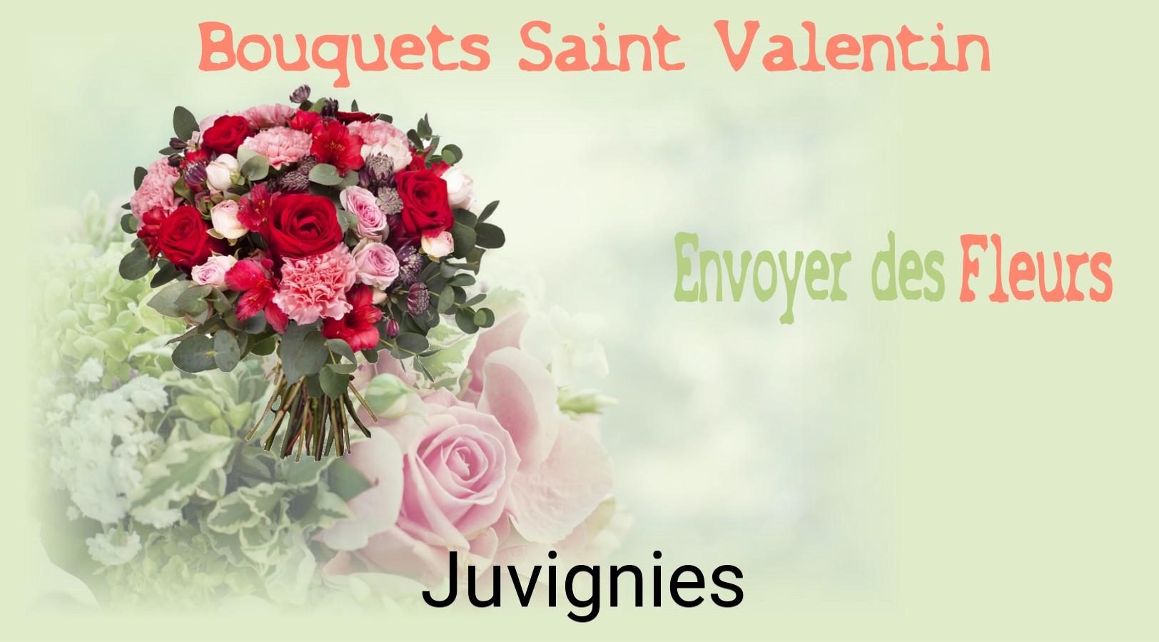 Roses de Saint-Valentin livrées à Juvignies